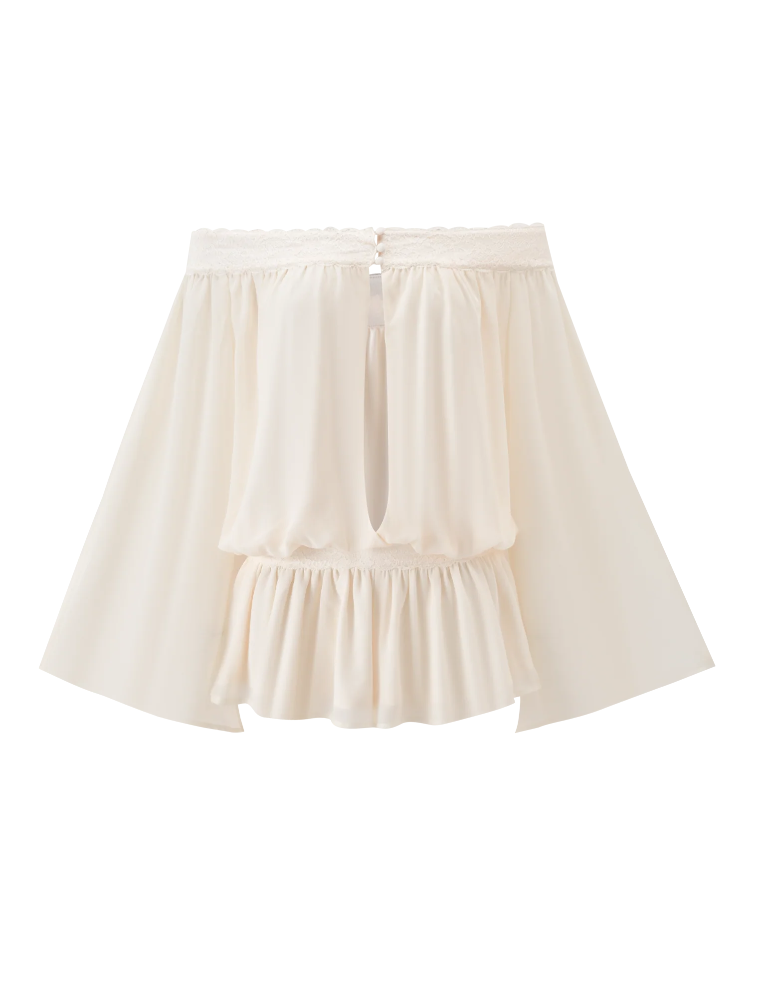 TESSIE PLAYSUIT IVORY