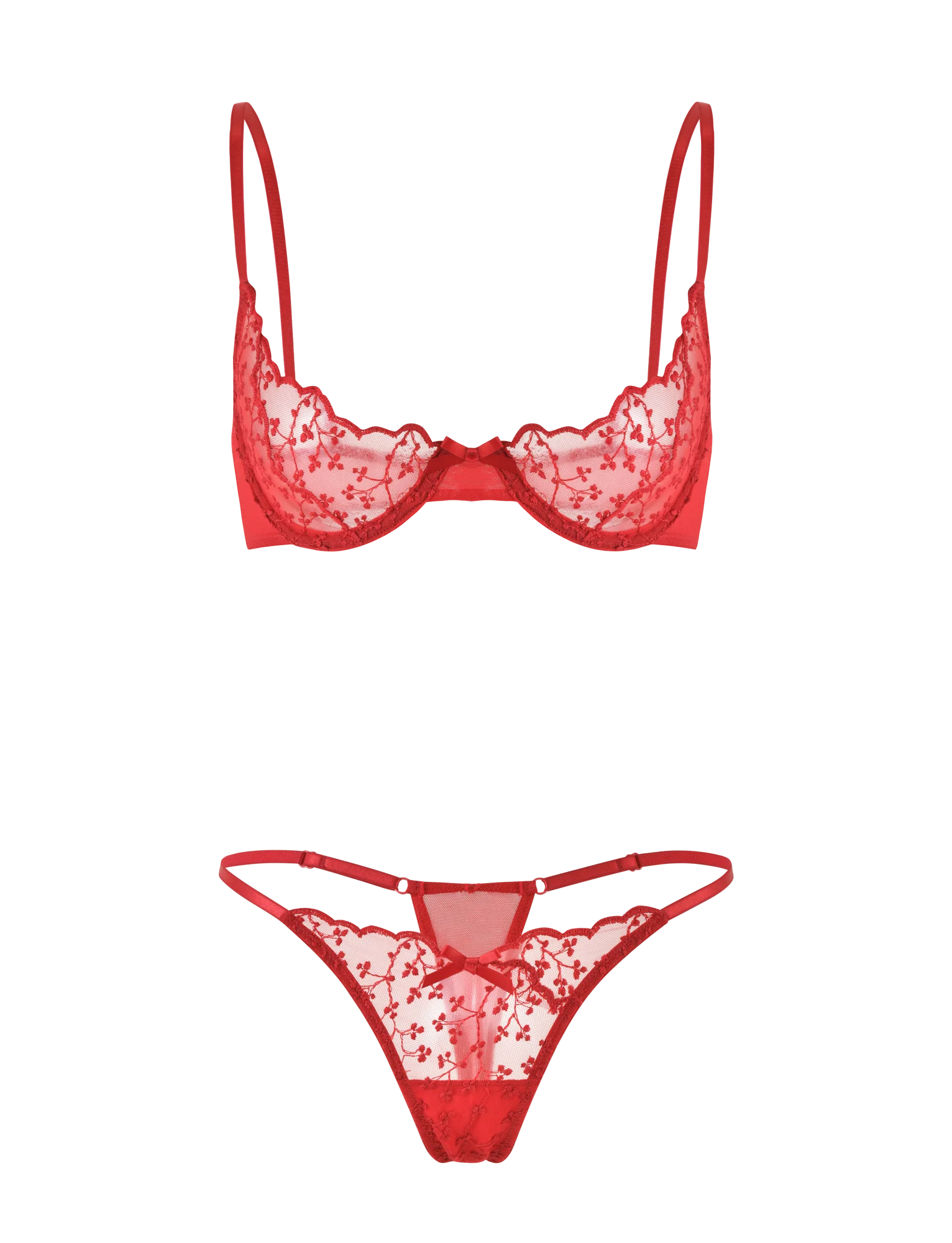 TALIYAH SET RED