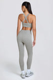 Super Sculpt Seamless High Waist Leggings in Grey Marl