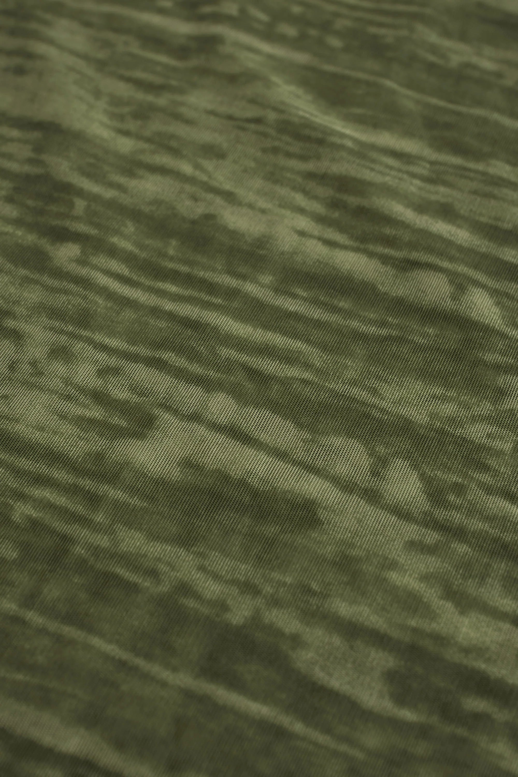 Headscarf in Green Print