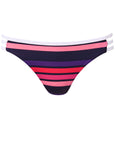 Strappy Side Moderate Bottom Sunburst Stripe