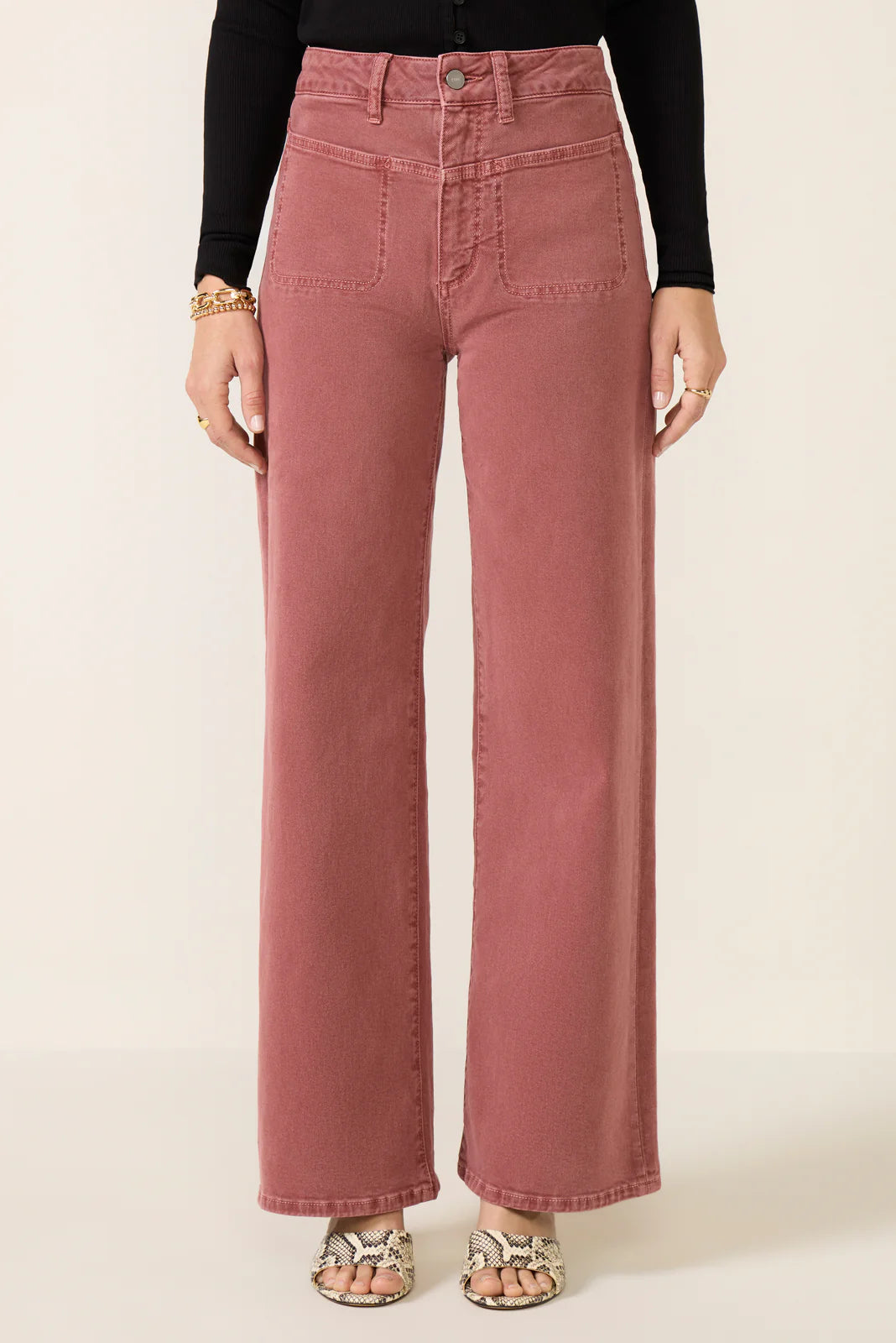 Anessa W Front Yoke Wide Leg 31 Jean
