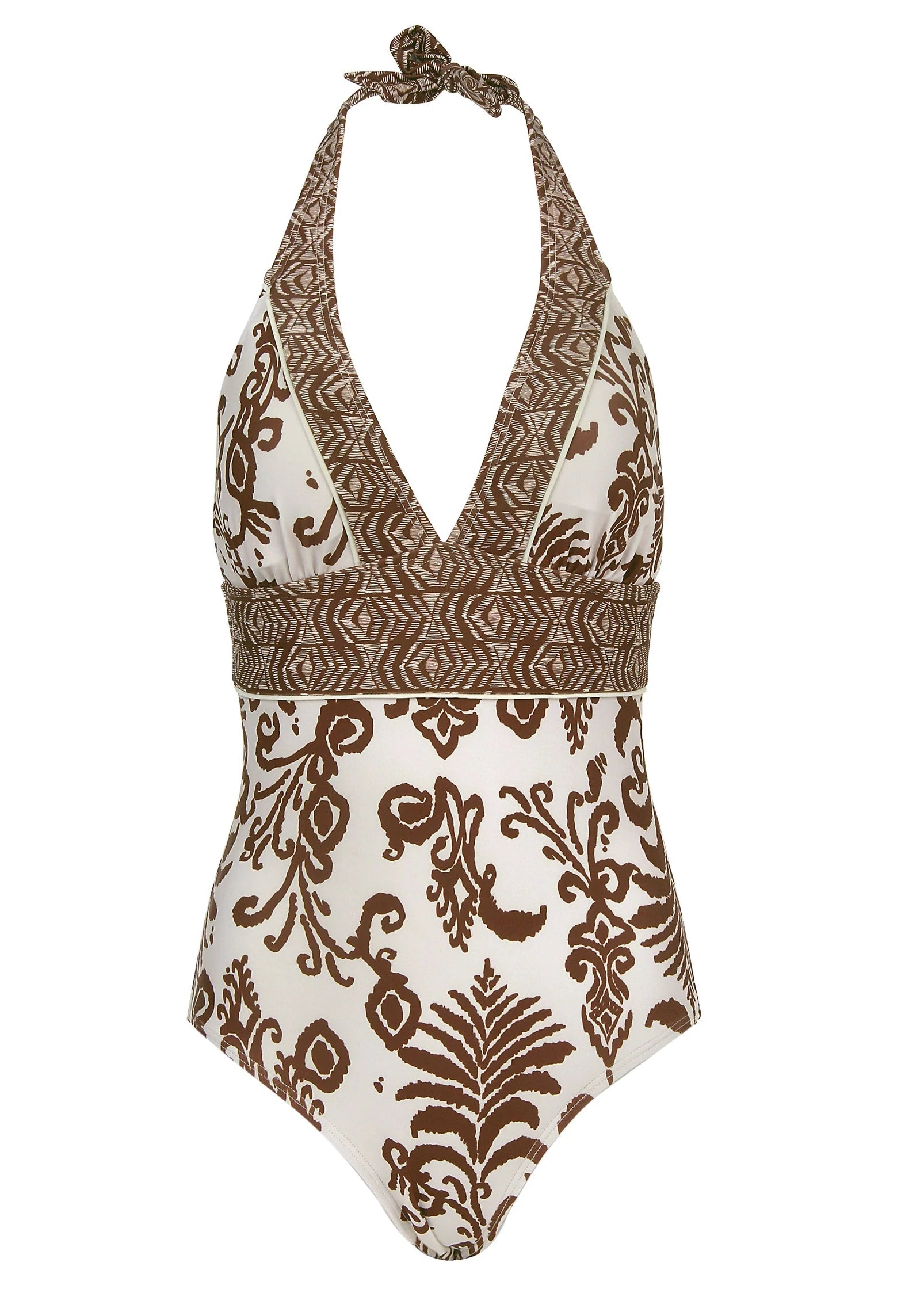 Athens One Piece Swimsuit Mystic Paisley