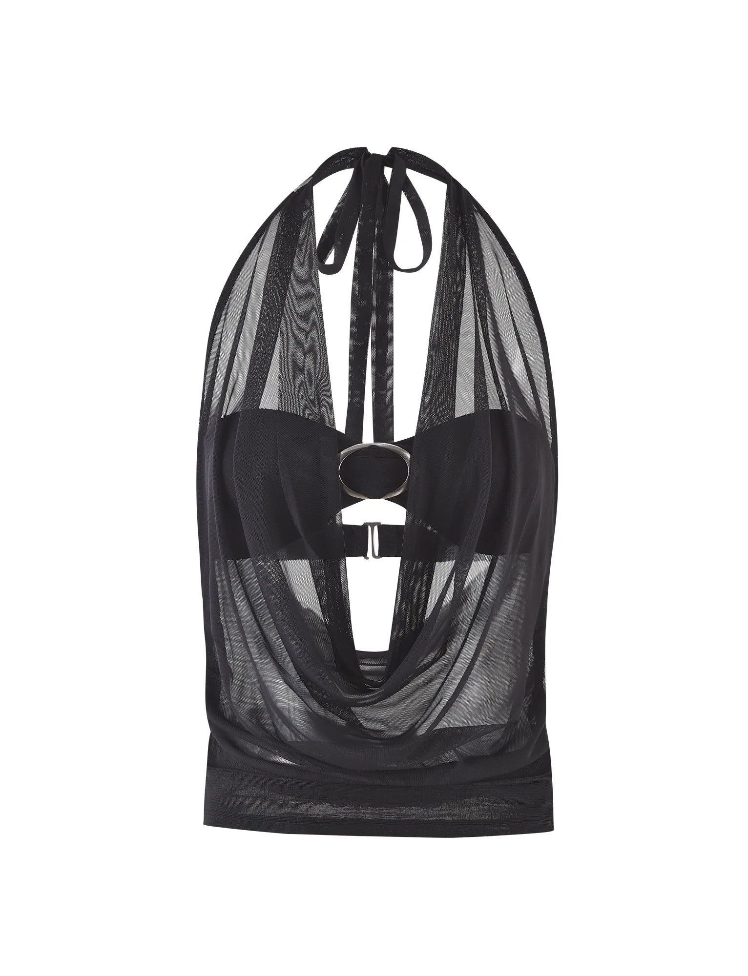 MAKENA TWO PIECE TOP BLACK