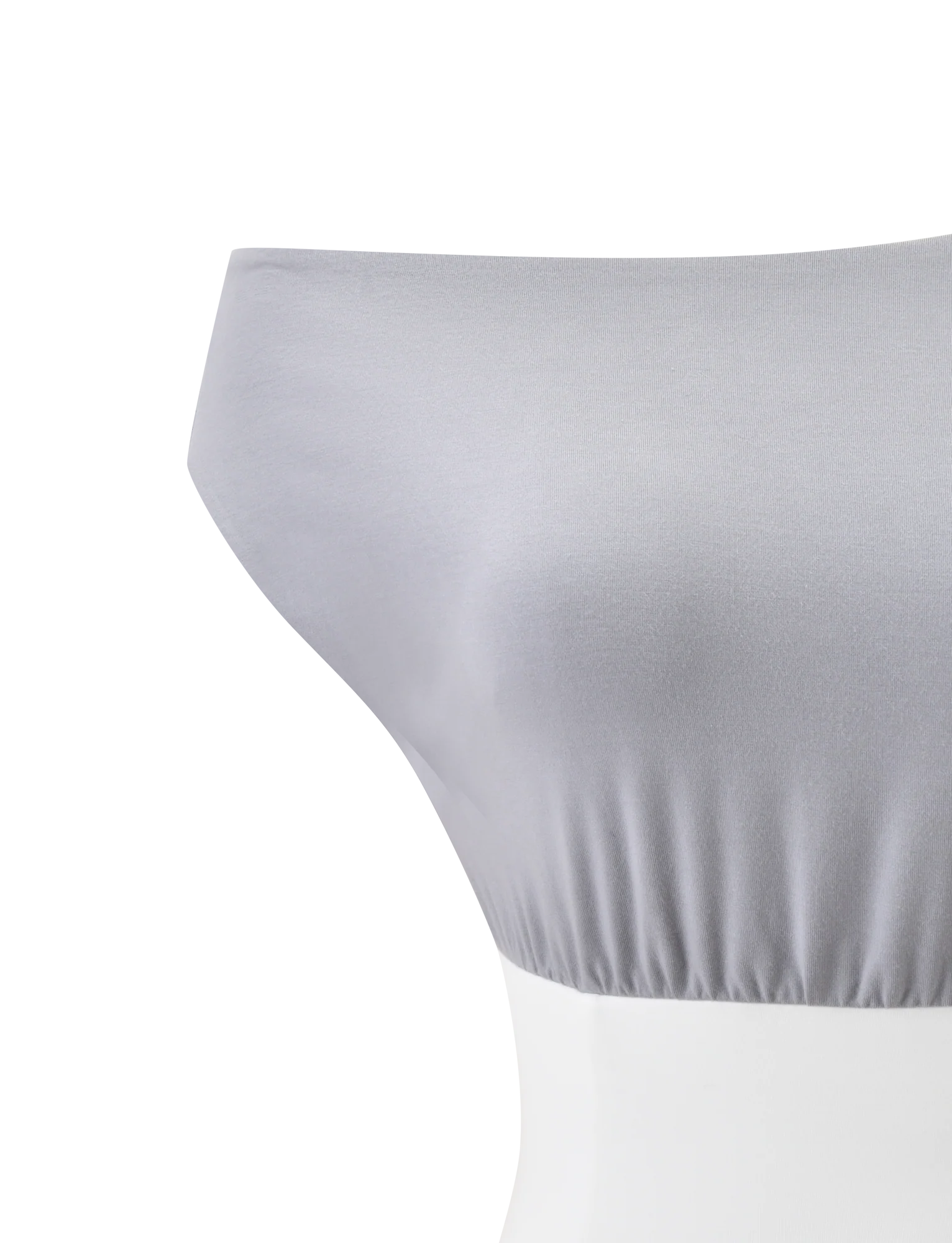 ALYSSA OFF SHOULDER TOP GREY