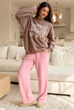 Napping Mocha Graphic Sweatshirt
