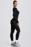 Super Sculpt Seamless Full Length Jumpsuit in Black