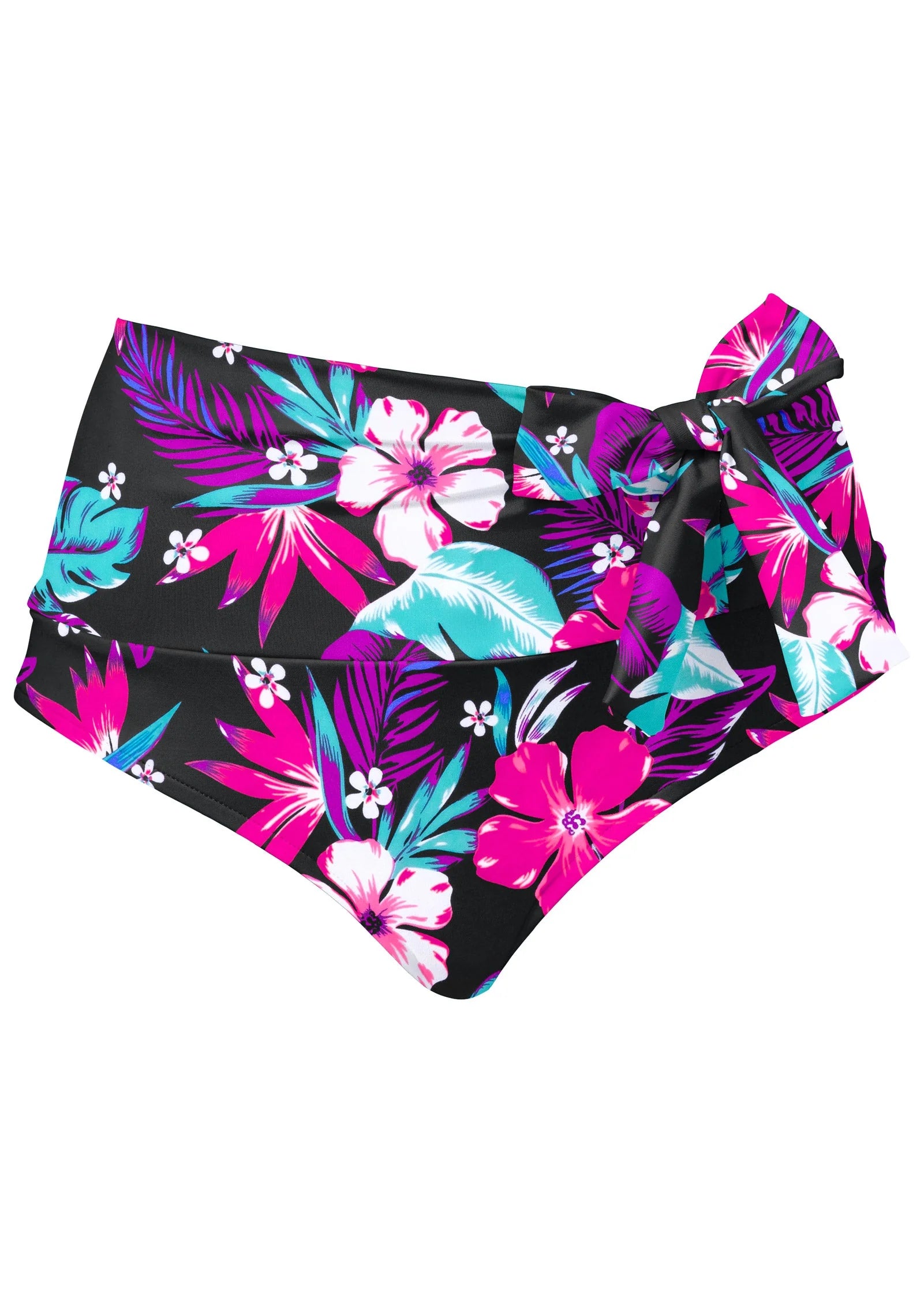 Leila High Waist Bottom Neon Tropical