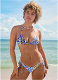 Miami Tie Side Moderate Bottom Aztec Patchwork