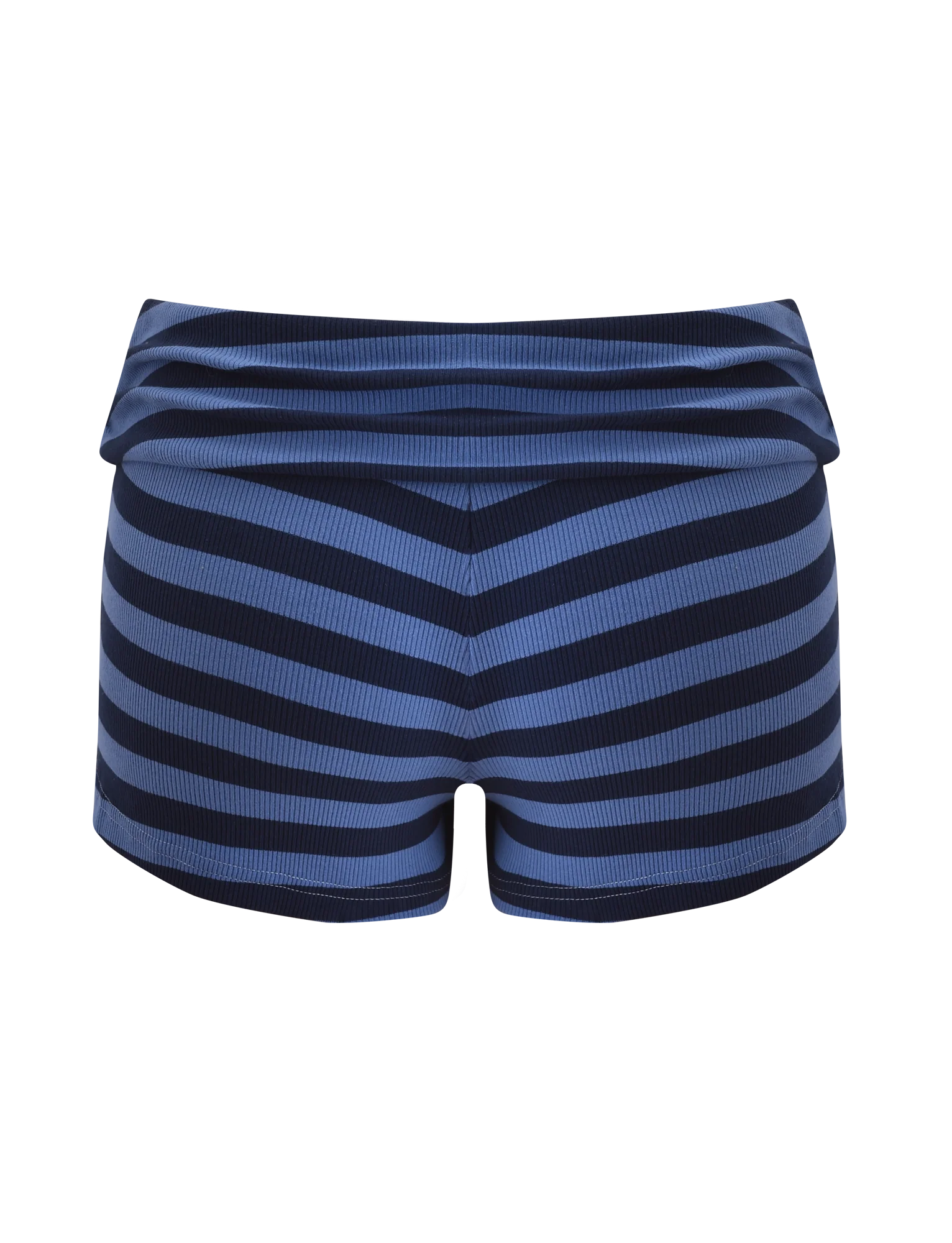 CERYS RIB SHORT BLUE NAVY STRIPE