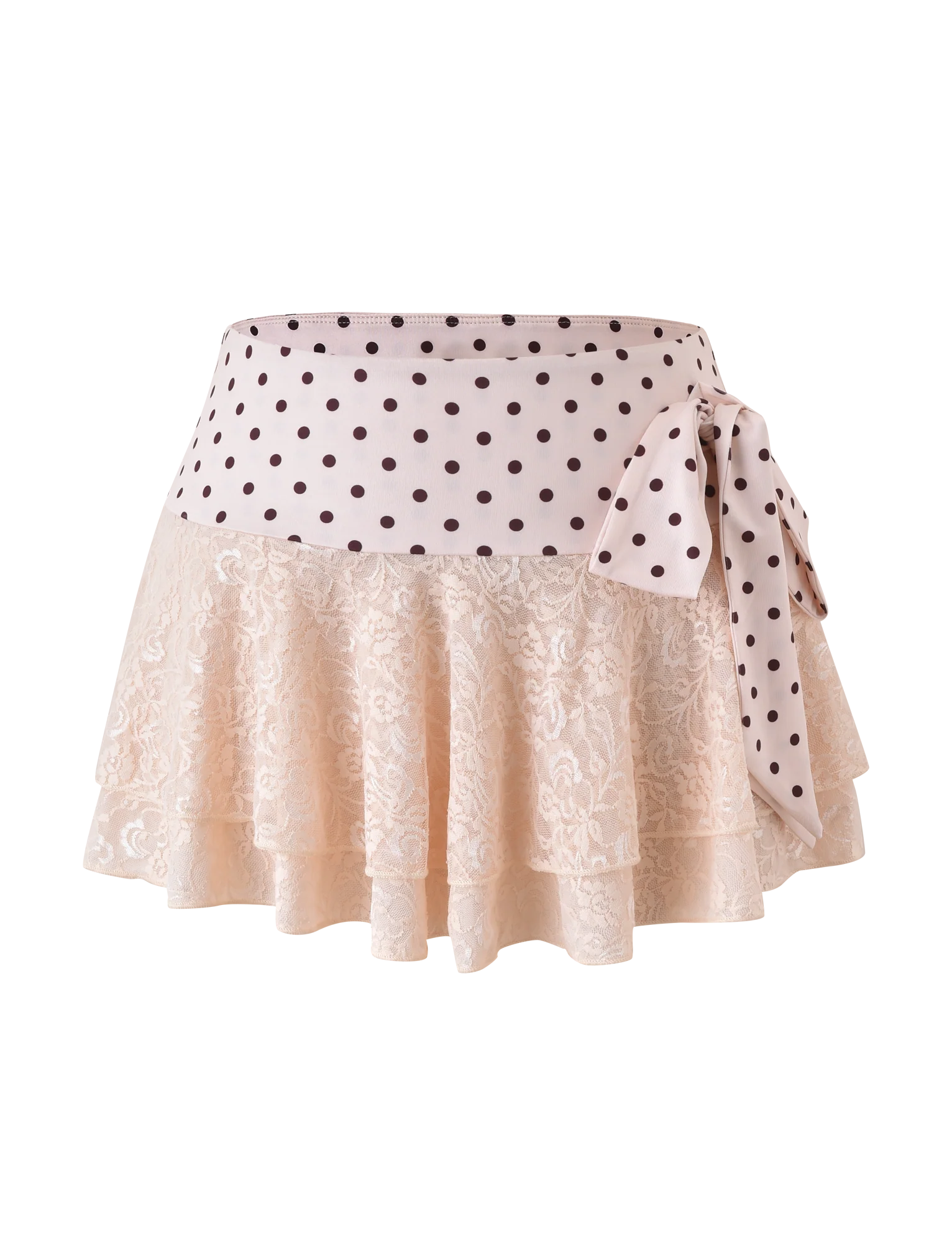 KAYLI MINI SKIRT CREAM