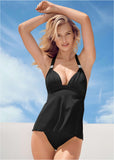 Goddess Push Up Tankini Top Black Beauty