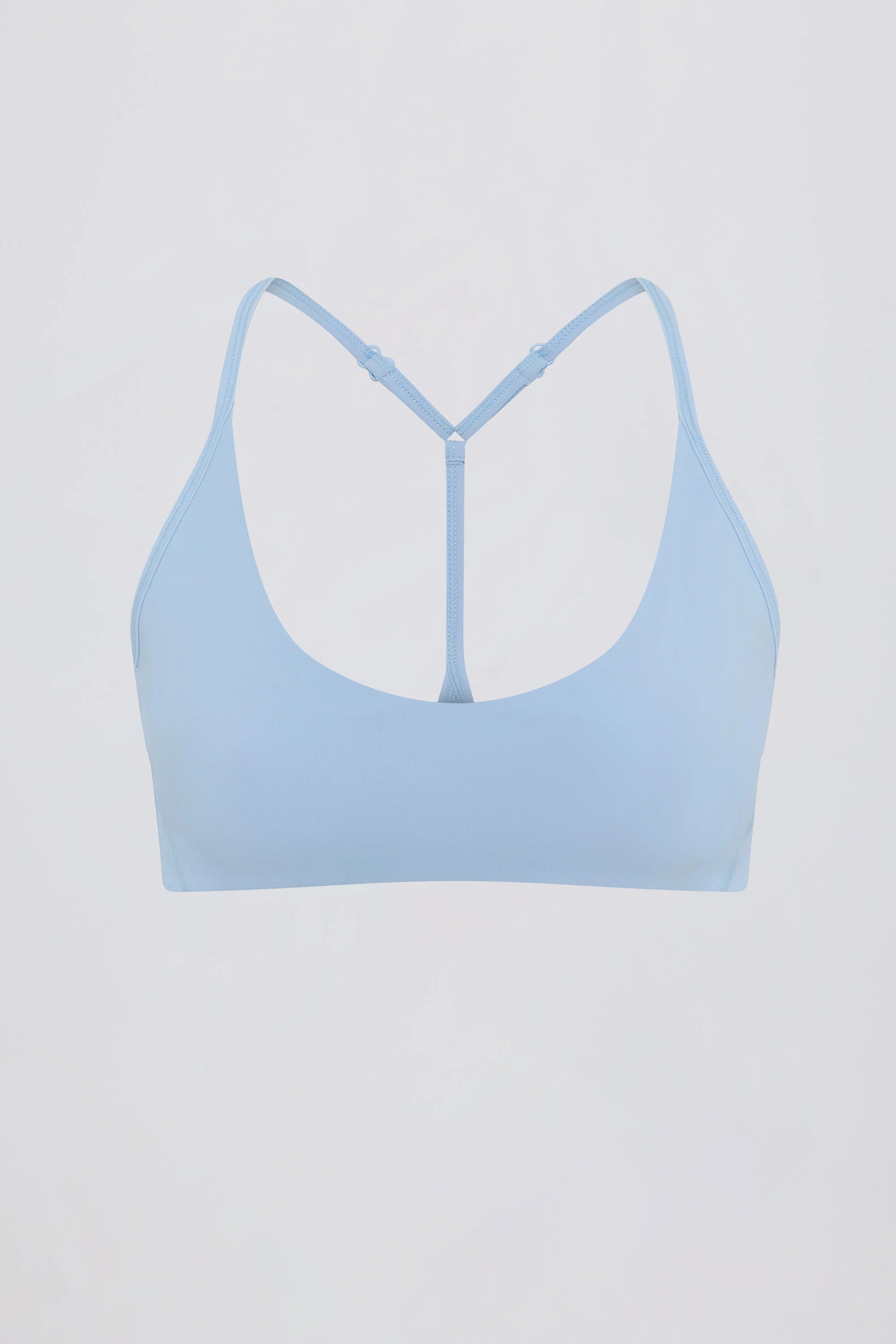 Soft Active Racerback Sports Bra in Sky