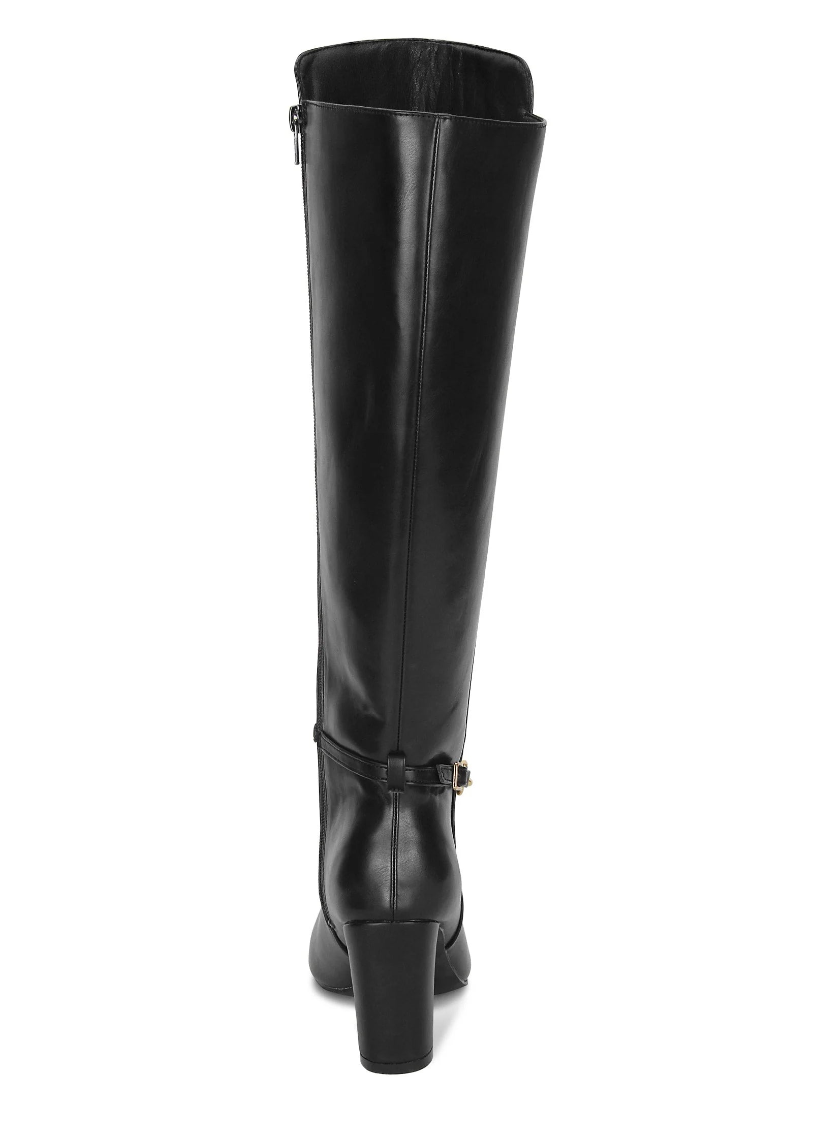 Chain Detail Boots Jet Black
