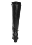 Chain Detail Boots Jet Black