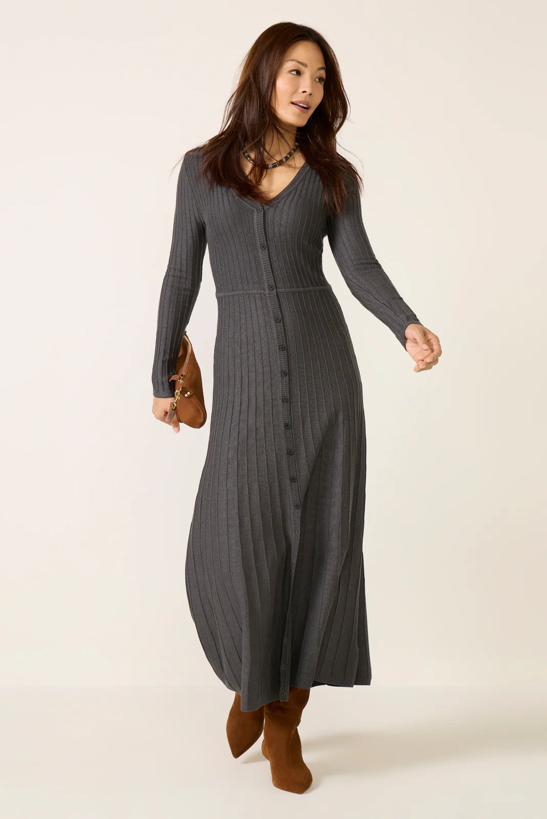 Jasper Midi Sweater Dress