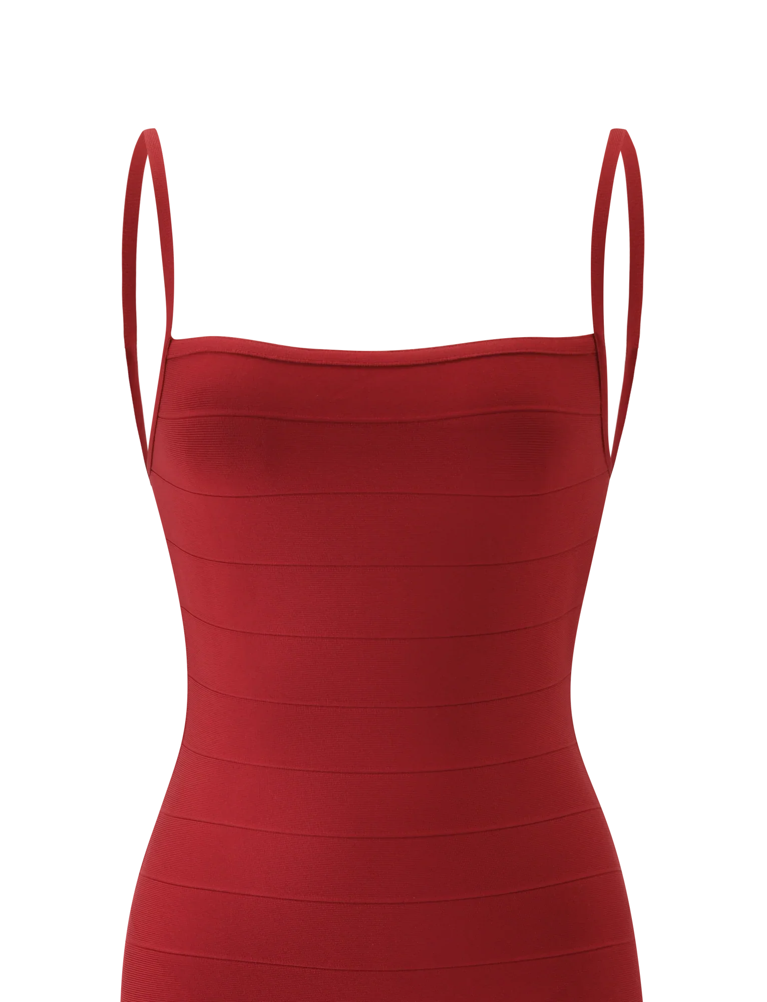 MIDORI MIDI BANDAGE DRESS CHERRY