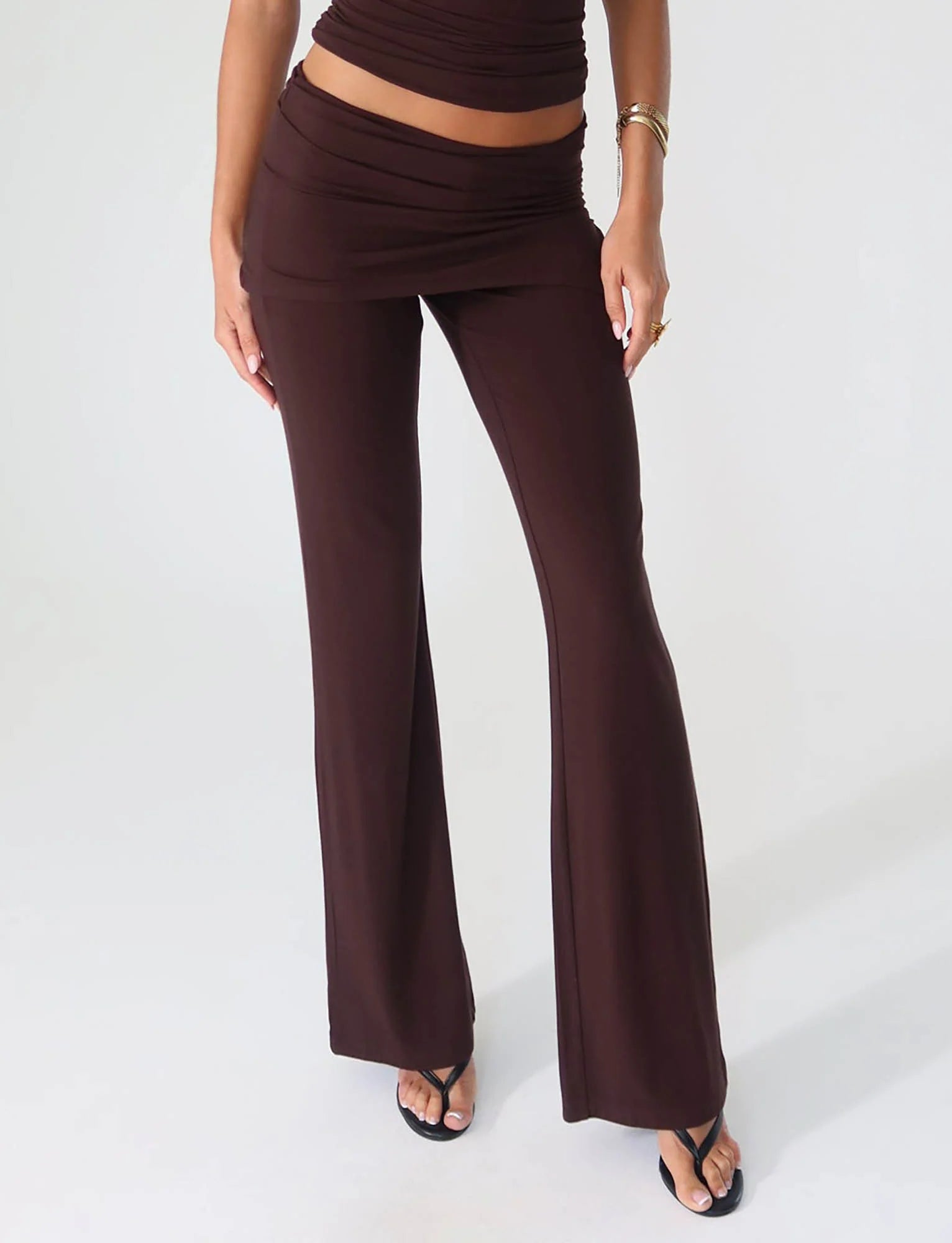 LEILANI PANT BROWN CHOCOLATE