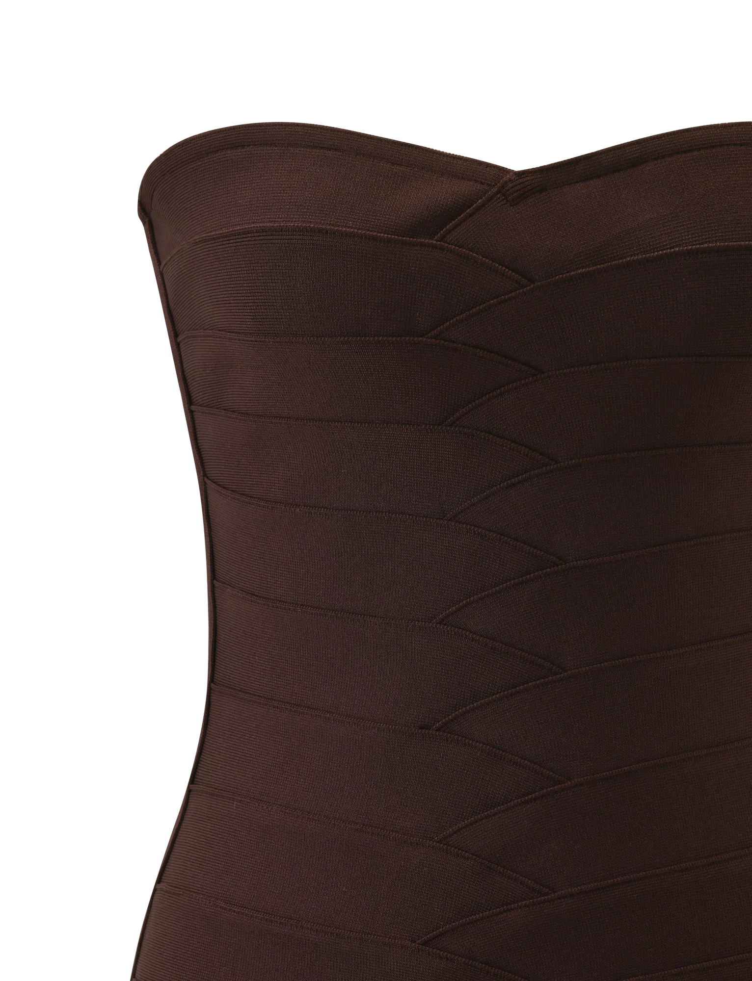 NIYA BANDAGE DRESS CHOCOLATE