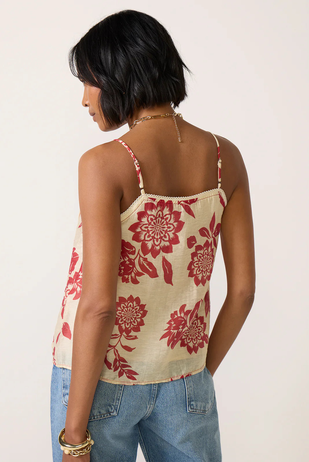 Riley Pintuck Top