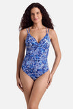 Tessa Underwire Tankini Top Floral City