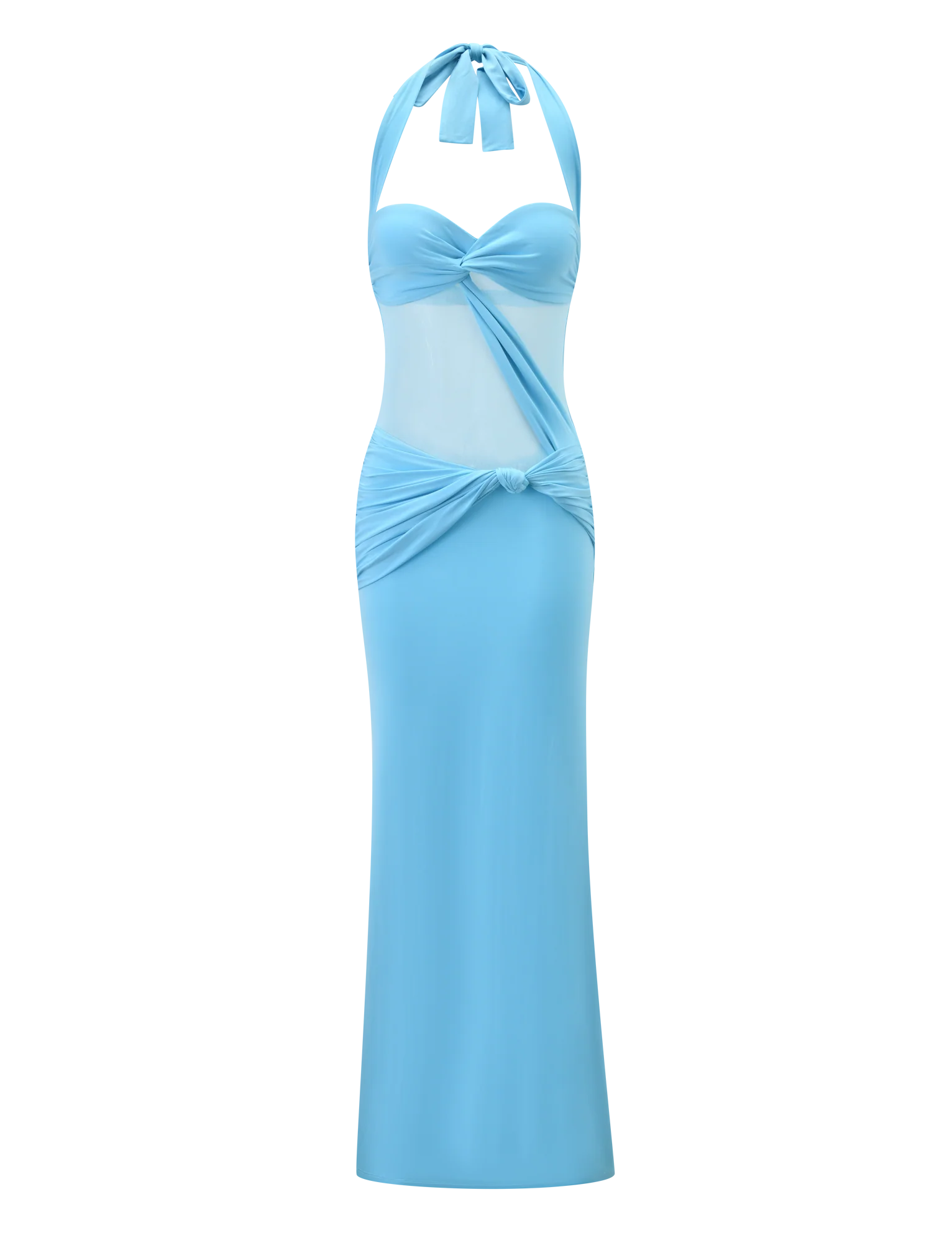 DAPHNIA DRESS AQUA
