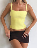 MIDORI BANDAGE TOP YELLOW