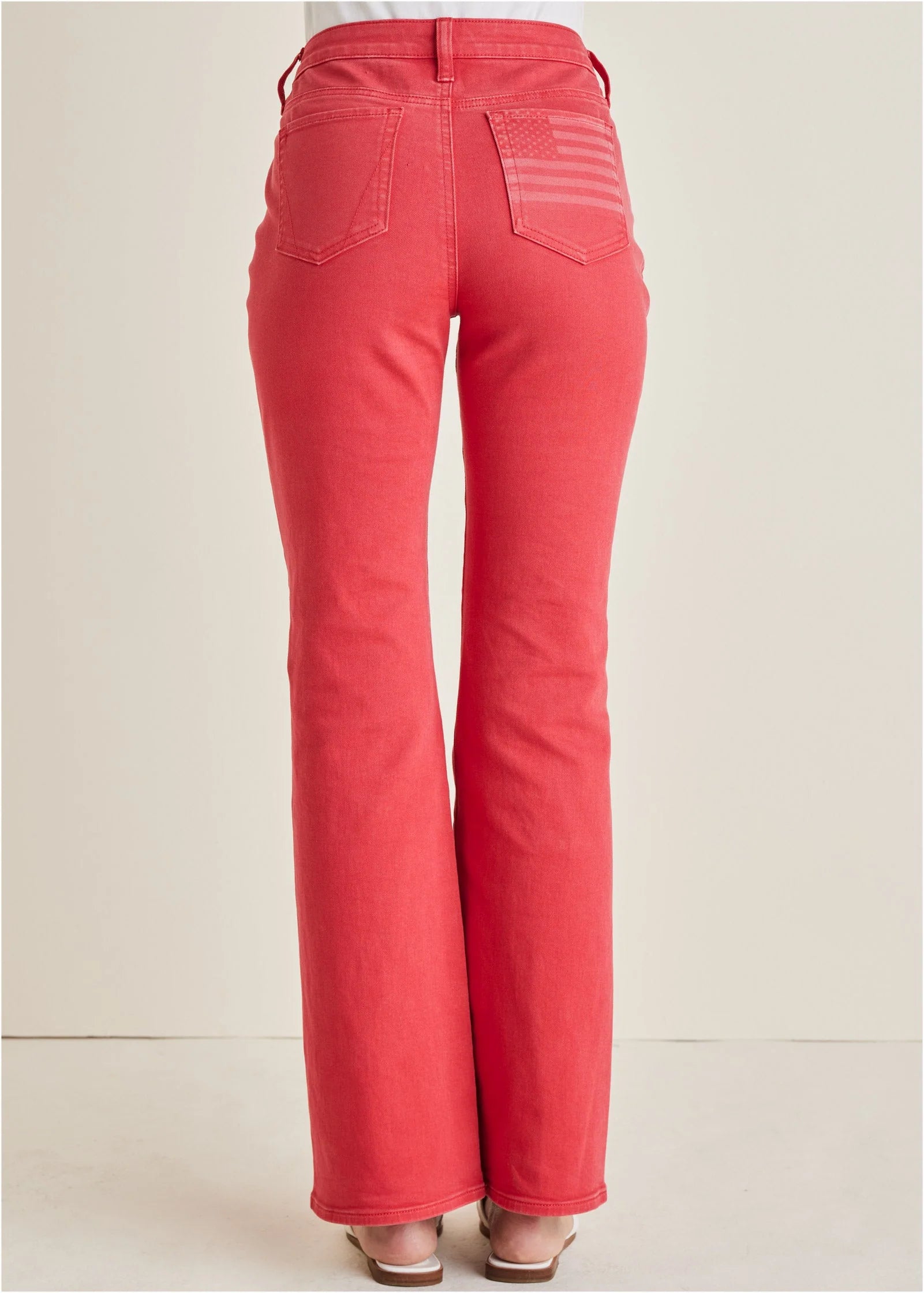 Americana Bootcut Jeans Scarlet