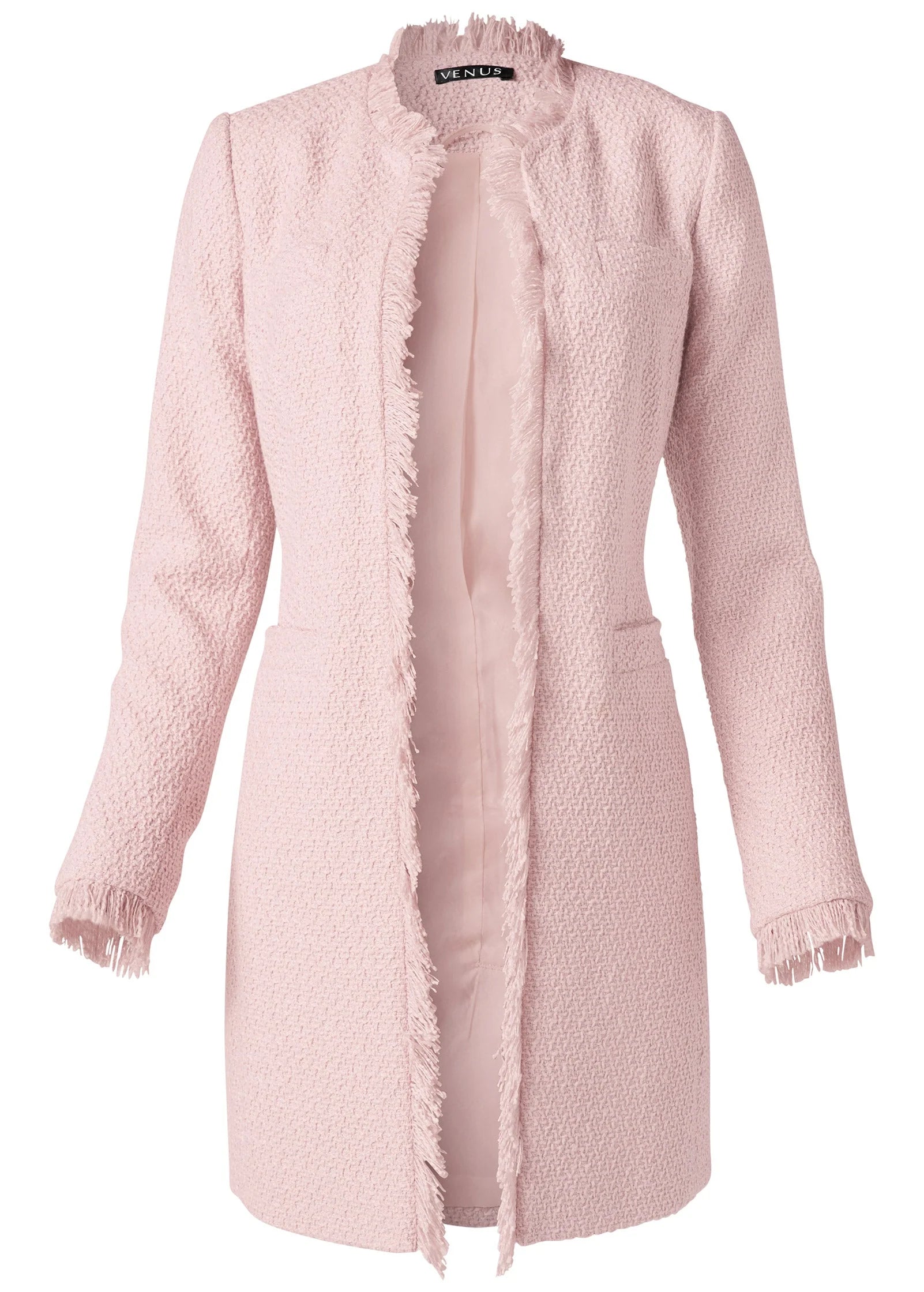 Tweed Jacket Light Pink