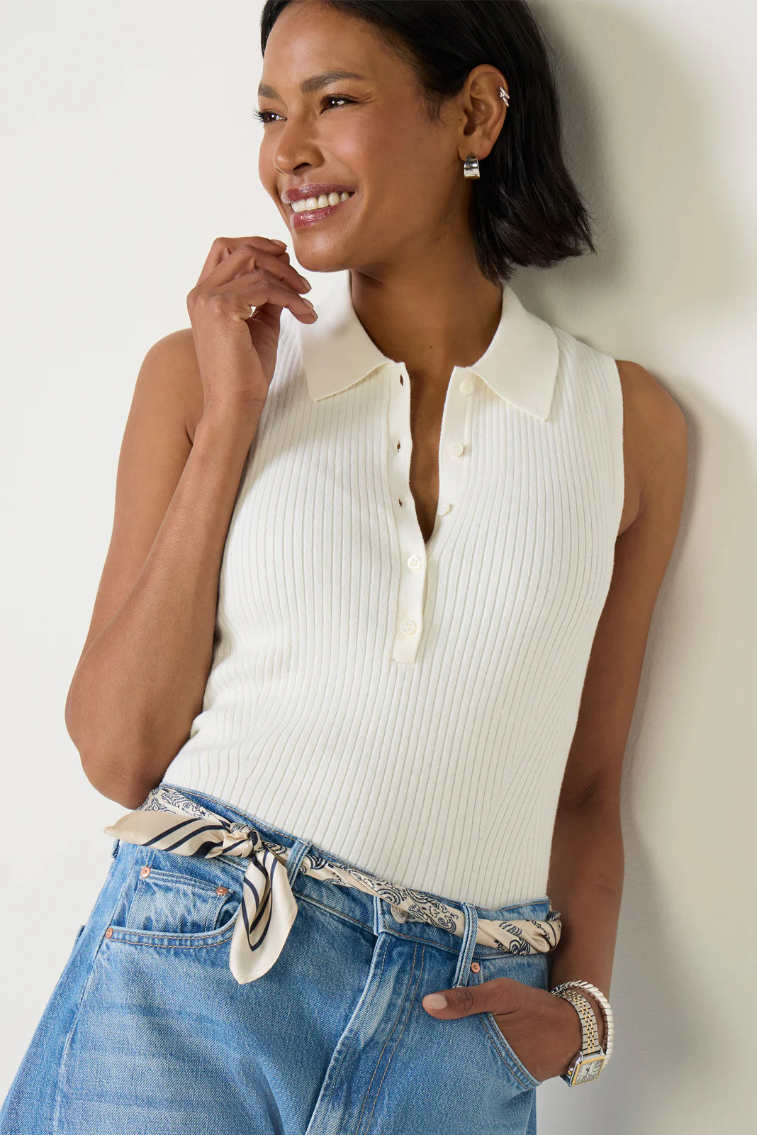 Vesta Sweater Top