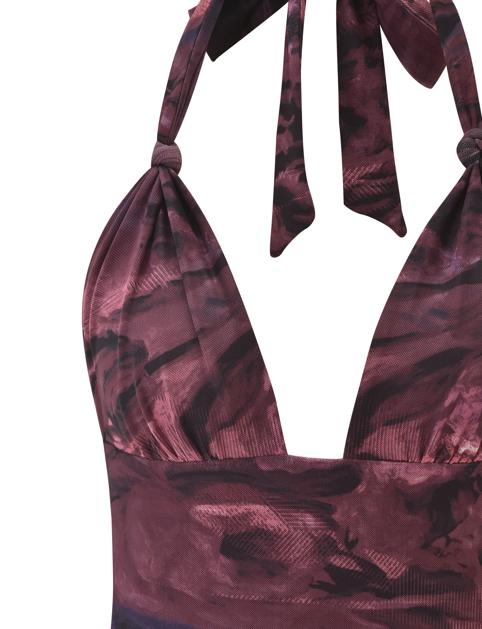 FRIEDA TOP BURGANDY ROMANTICA