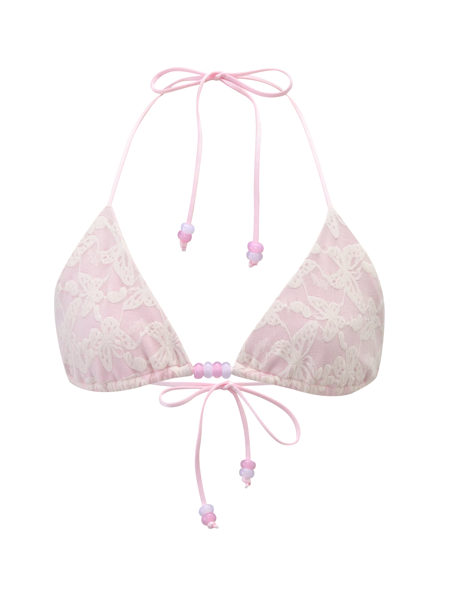 BRIGITTE BIKINI TOP IVORY LACE