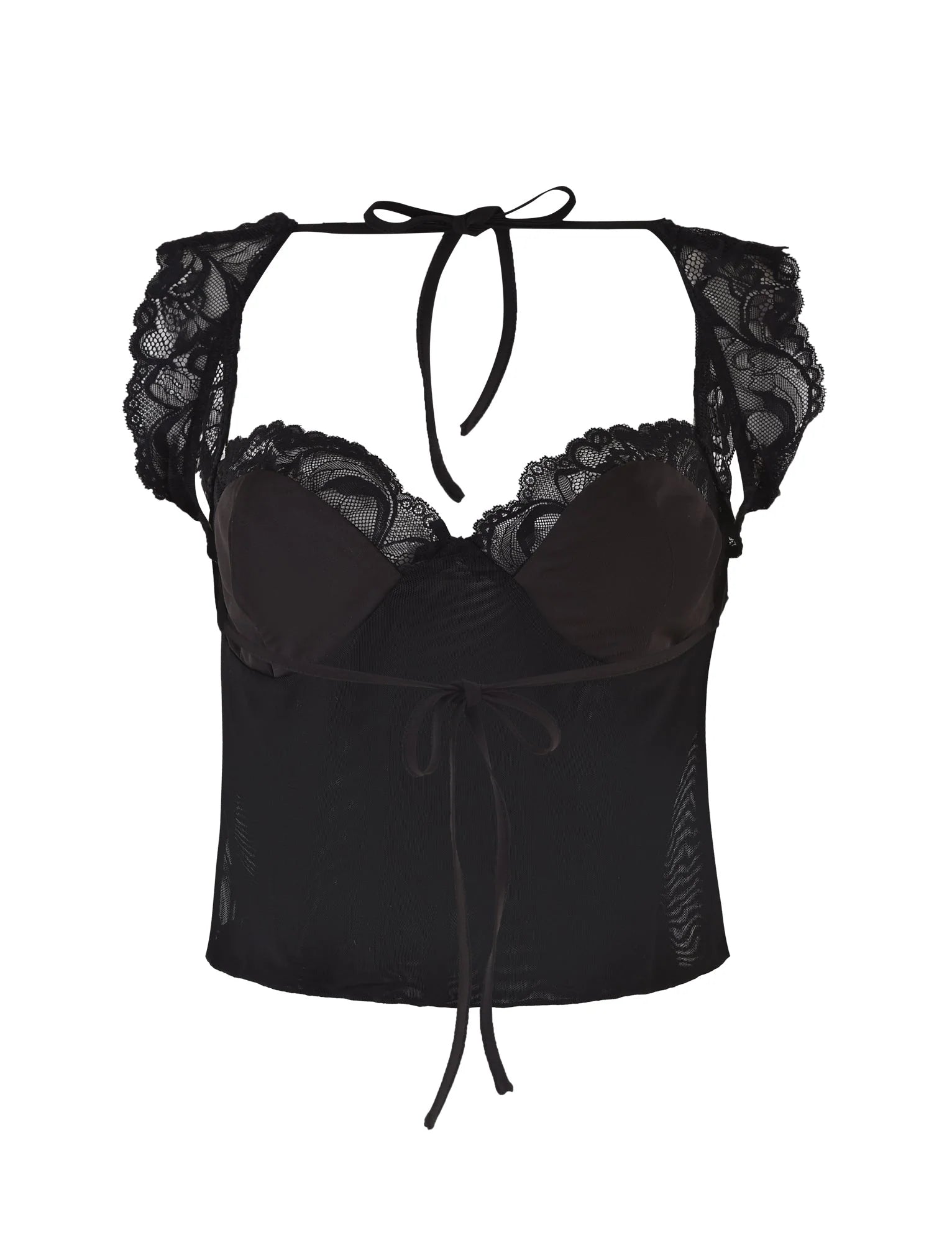 NYOMI TOP BLACK