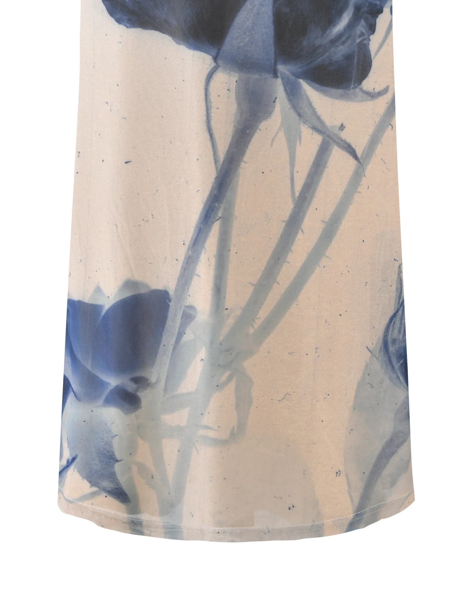 JANIS MAXI SKIRT INDIGO FLORAL