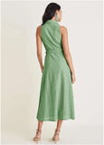 Eyelet Maxi Dress Basil