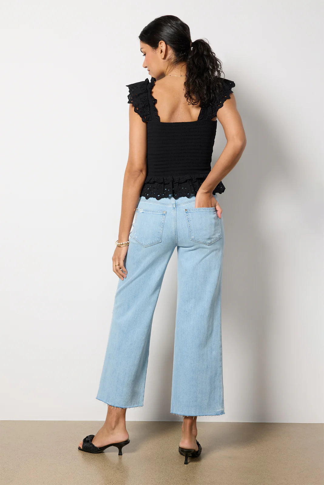 Sasha Ankle w Raw Hem