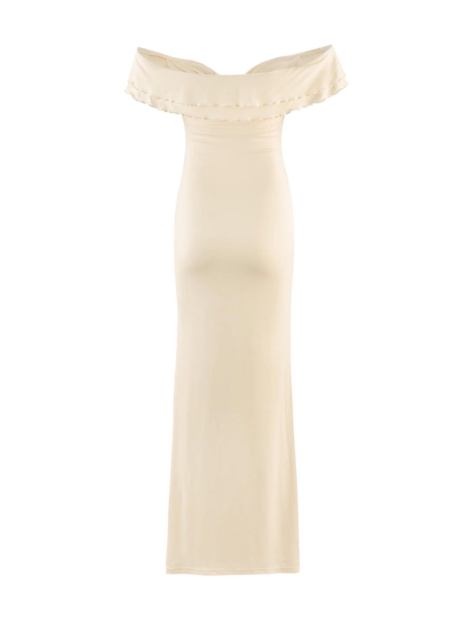 DENALI MAXI DRESS WHITE BONE