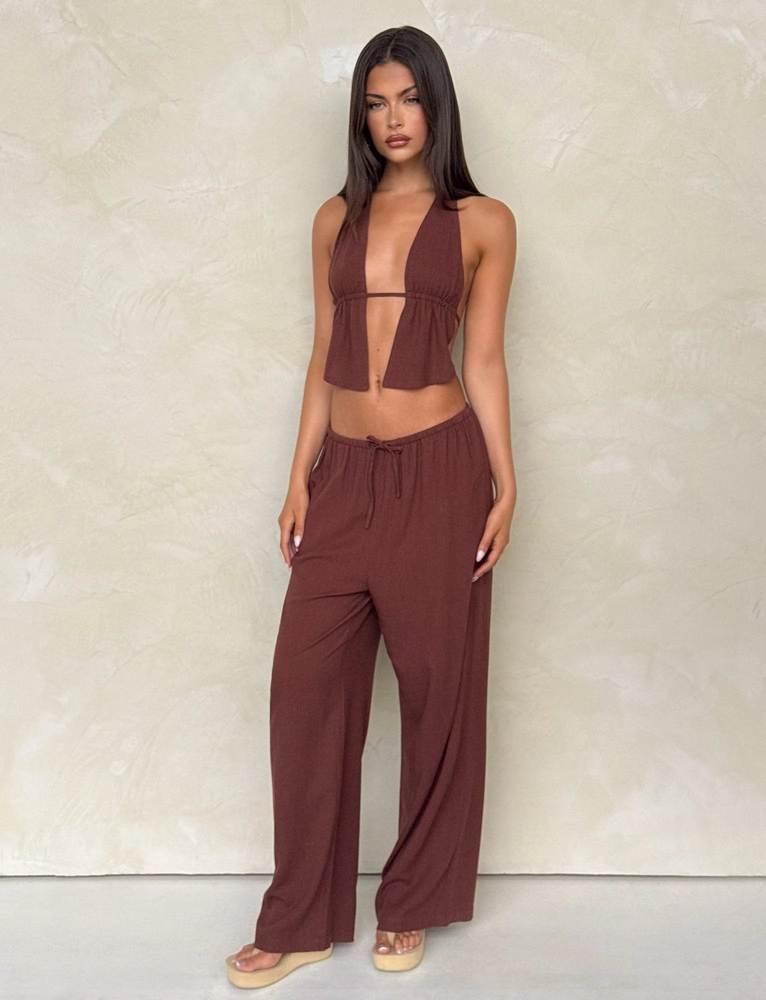 LAINEY PANT CHOCOLATE