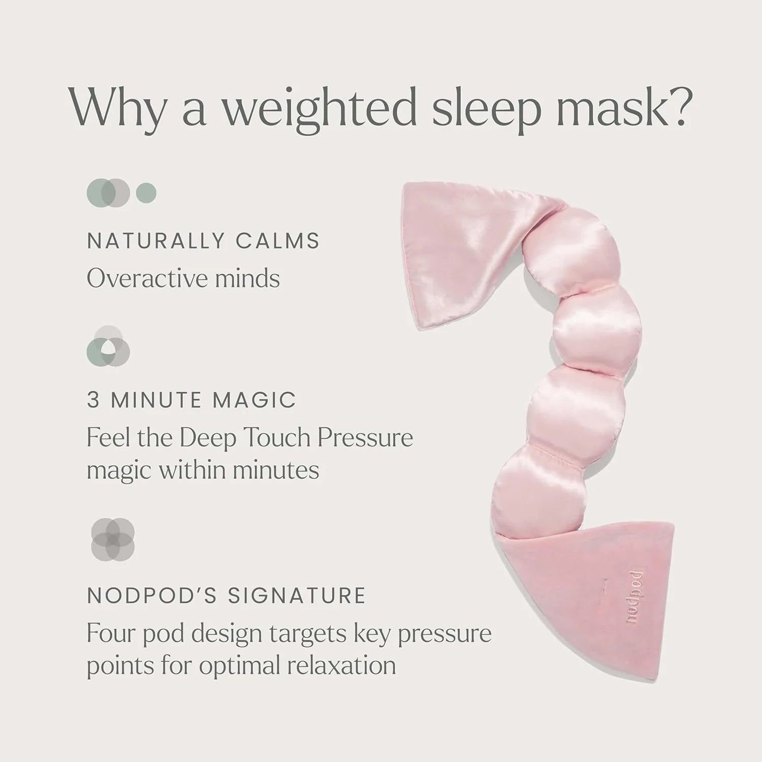 Mineralized Silk Sleep Mask