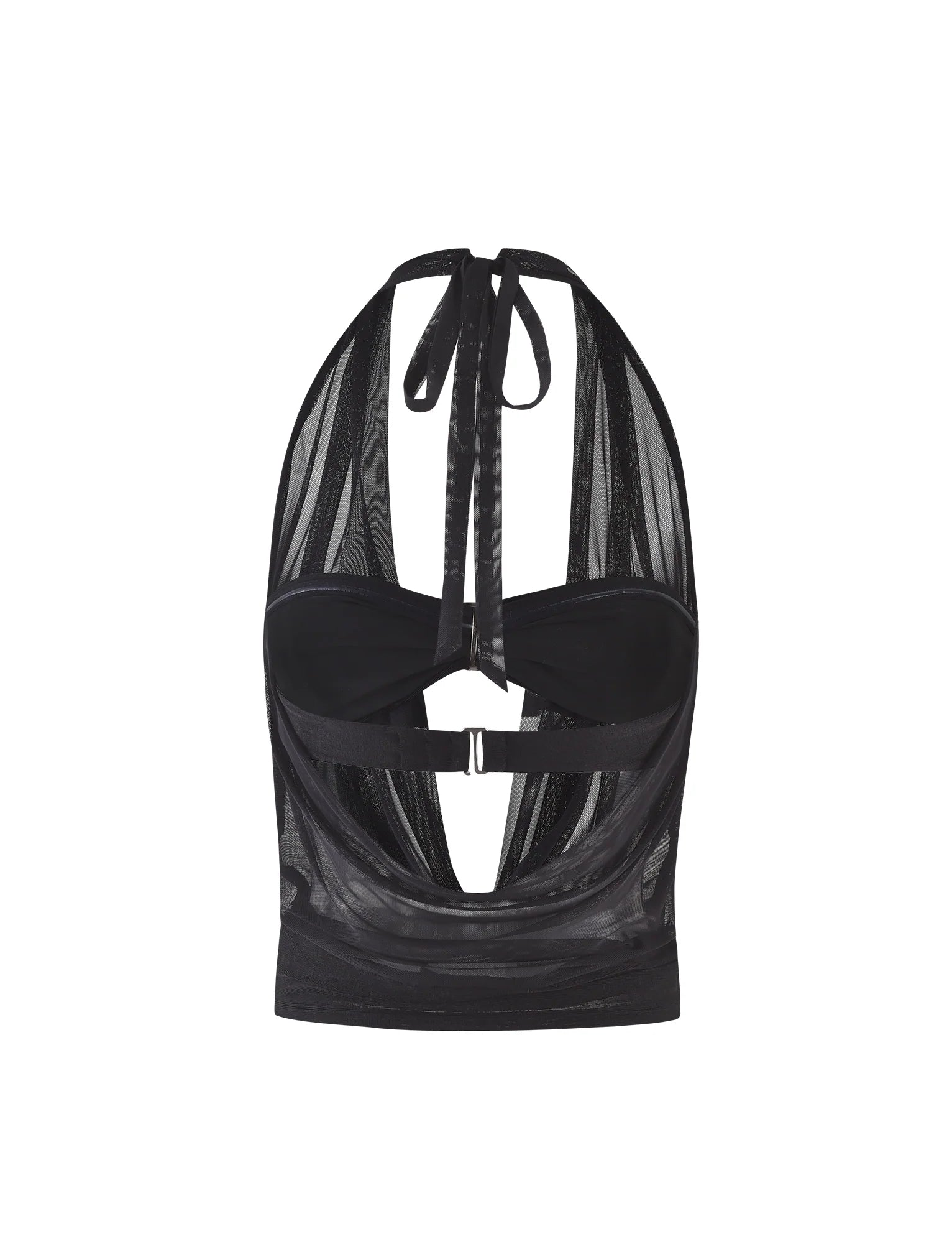 MAKENA TWO PIECE TOP BLACK