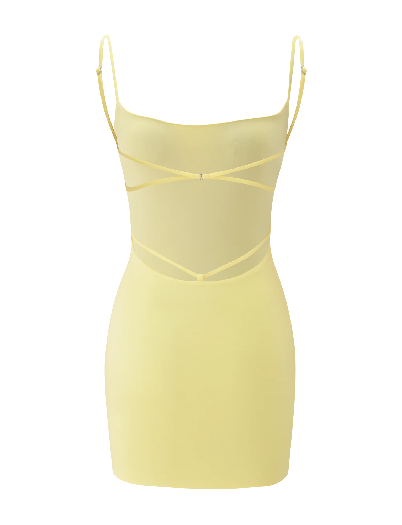MINERVA MINI DRESS BUTTER YELLOW
