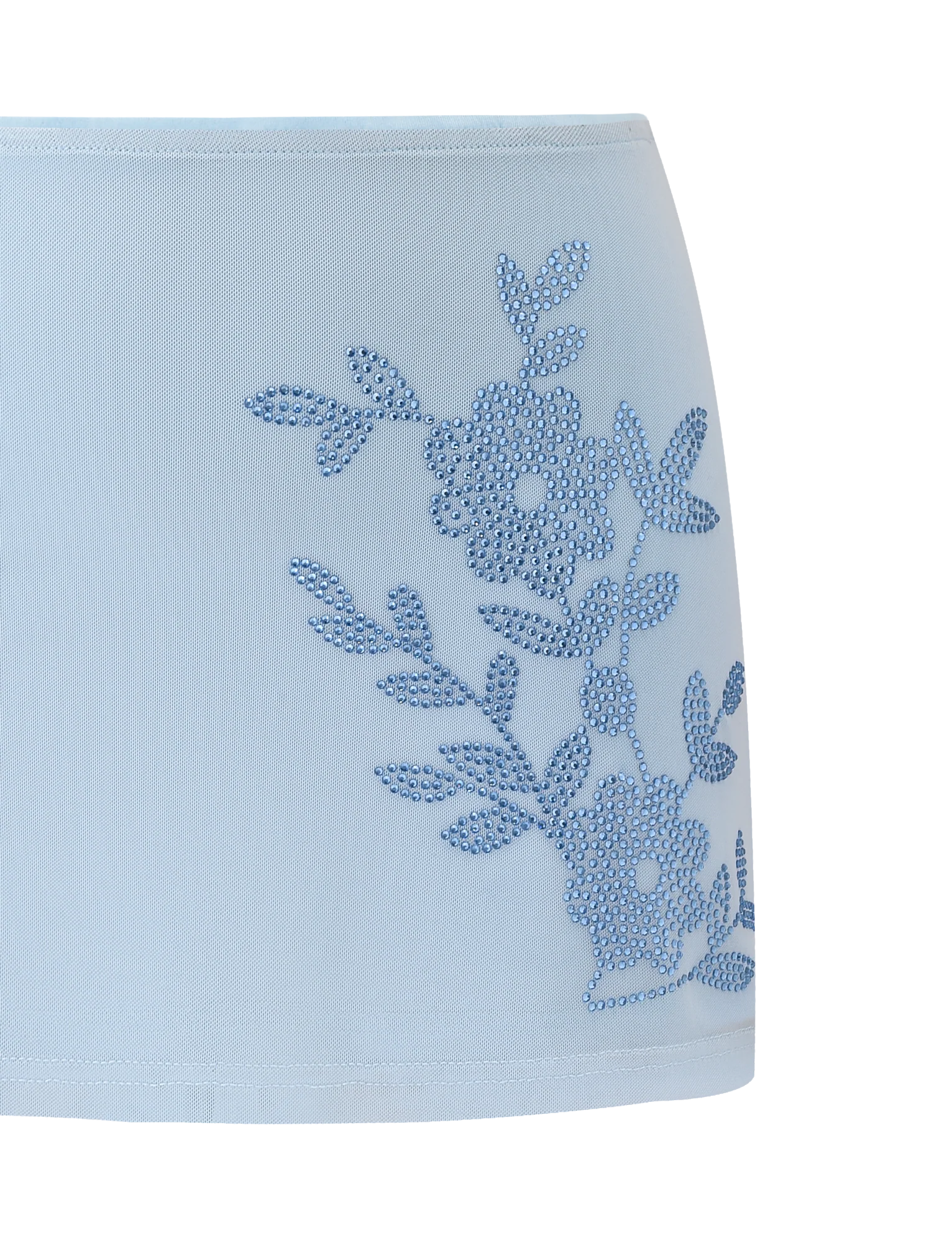 OCTAVIA MINI SKIRT BABY BLUE