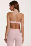 Soft Active Sports Bra in Blush Marl