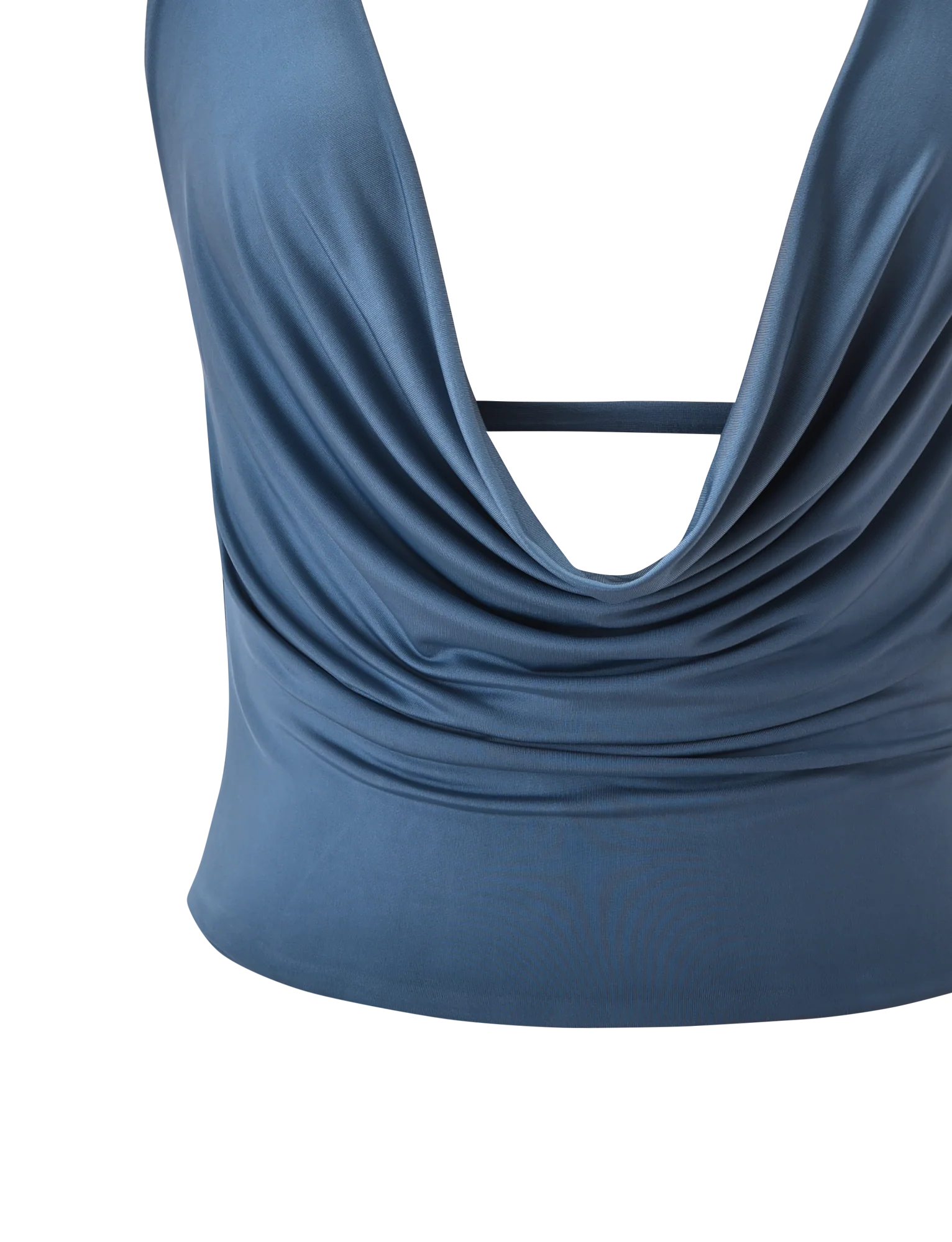 THARA TOP SLATE BLUE
