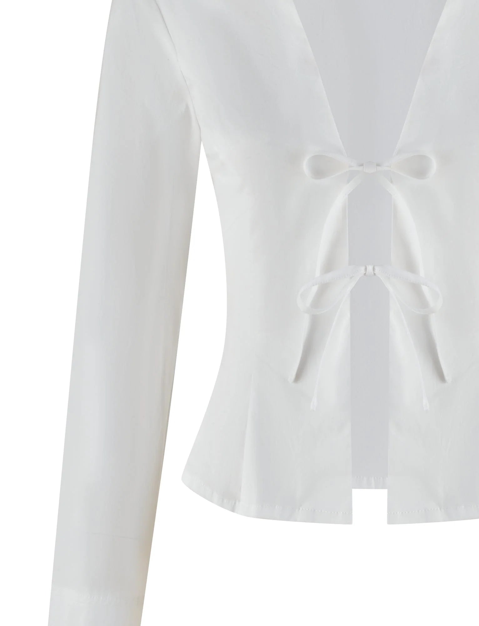 BRIELLE SHIRT WHITE IVORY