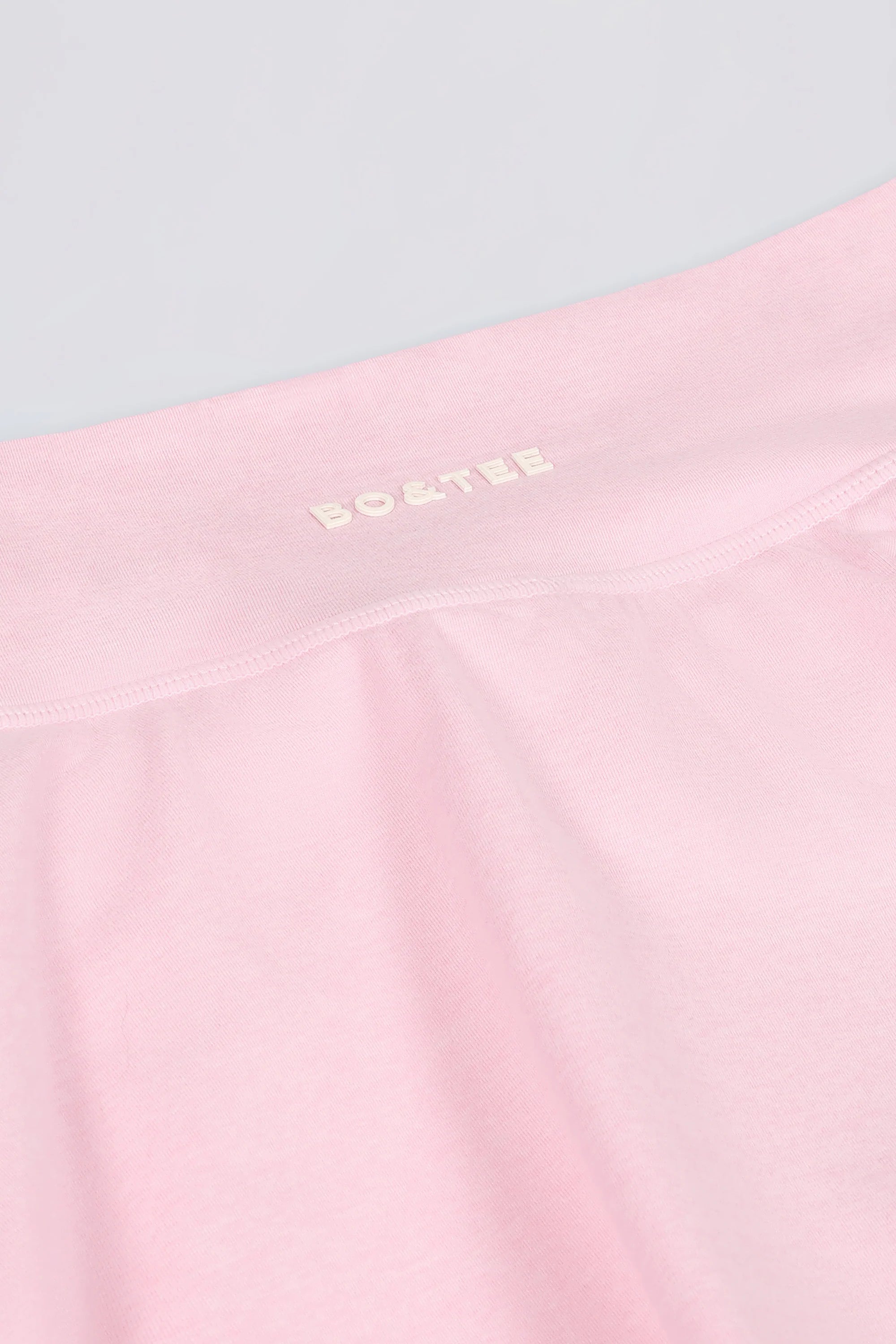 Brushed Jersey Crossover Mini Skort in Bloom