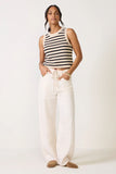 Brynn Drawstring Linen Pant