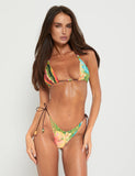FINLEA BIKINI BOTTOM MULTI TROPICAL FLORAL