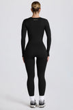 Super Sculpt Seamless Full Length Jumpsuit in Black