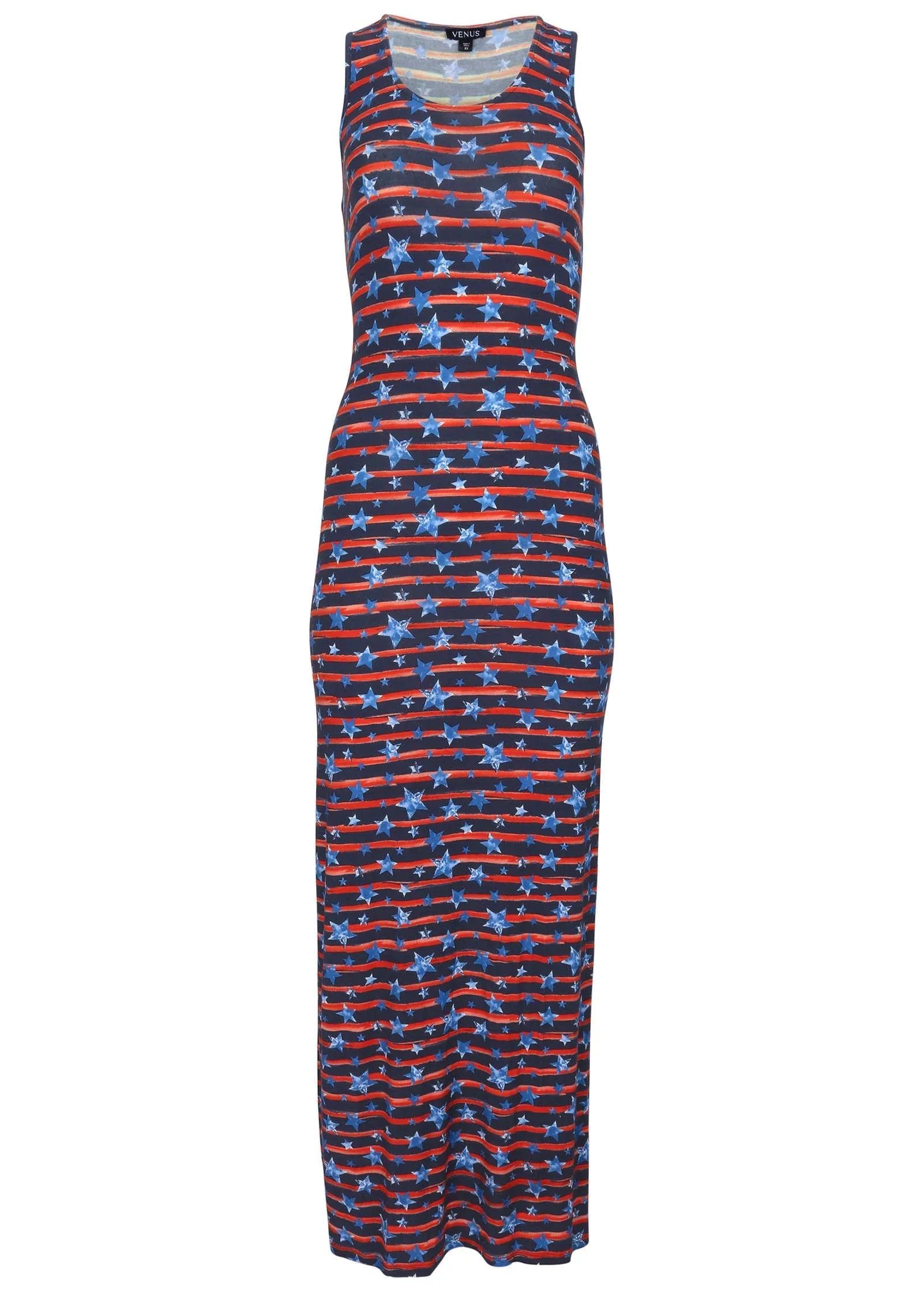 Tank Maxi Dress Dark Gettysburg Gouache